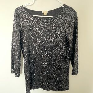Sequin top